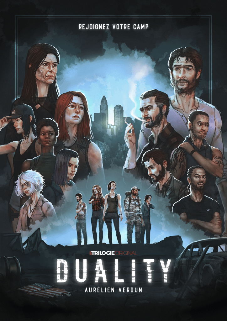 Affiche série Duality par Aurélien Verdun